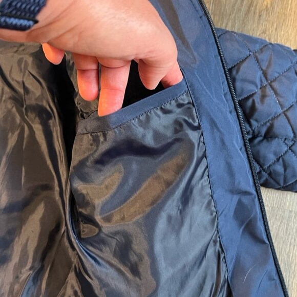 NFL Team Apparel Women's Seattle Seahawks Blue Long Sleeve Quilted Jacket Medium - Picture 12 of 12